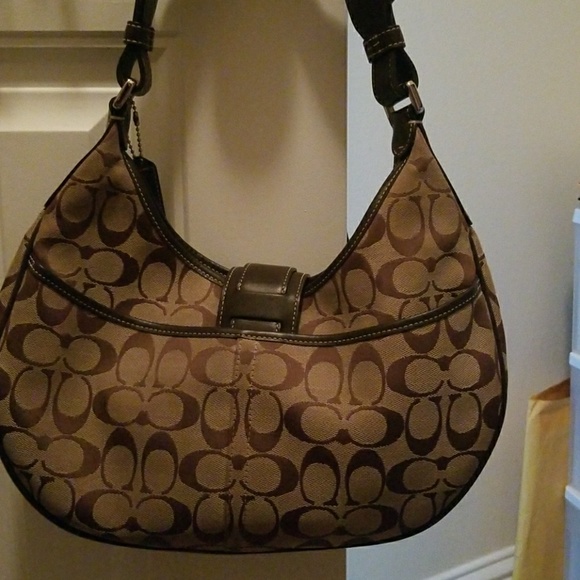 Coach purse Brown signature - Picture 2 of 3